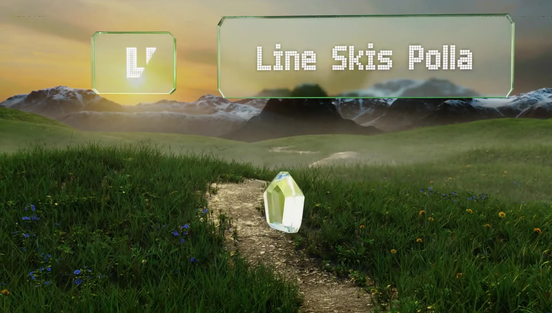 Line Skis Pollard Paintbrush ski poles