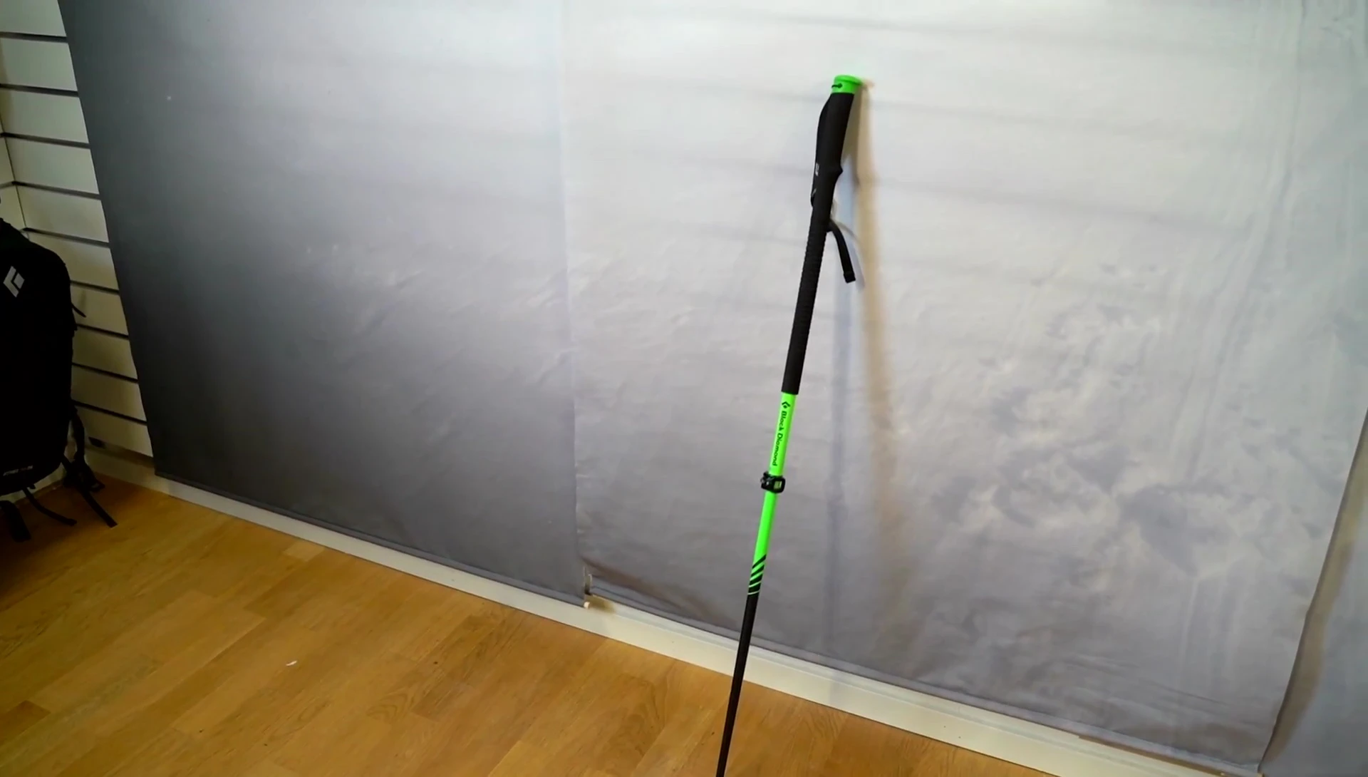 Close-up showcasing the carbon fiber material