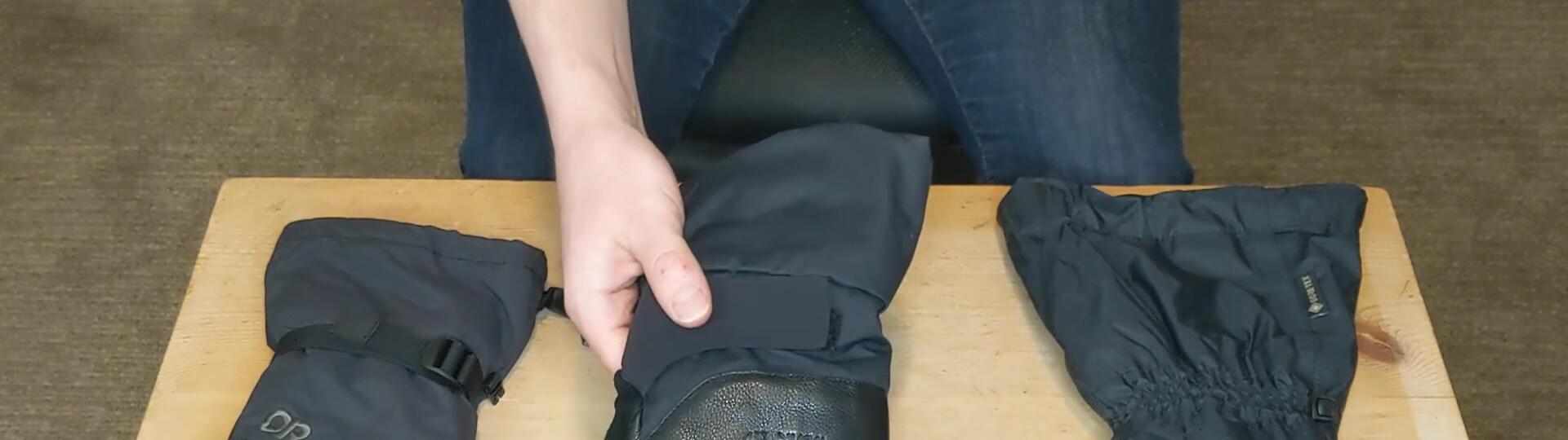 A shot of the Mountain Hardwear Boundary Ridge Gore-Tex Gloves