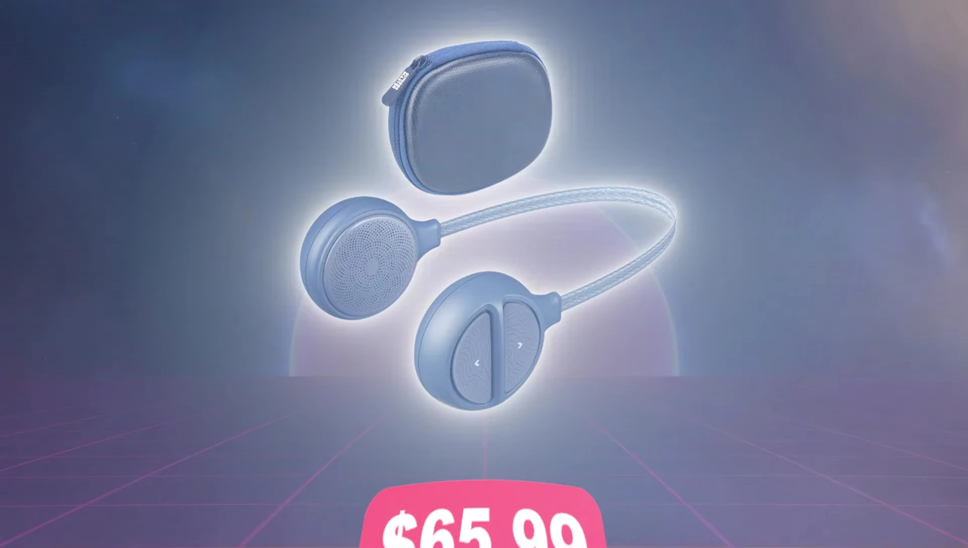 Outdoor Master BT01 headphones shown