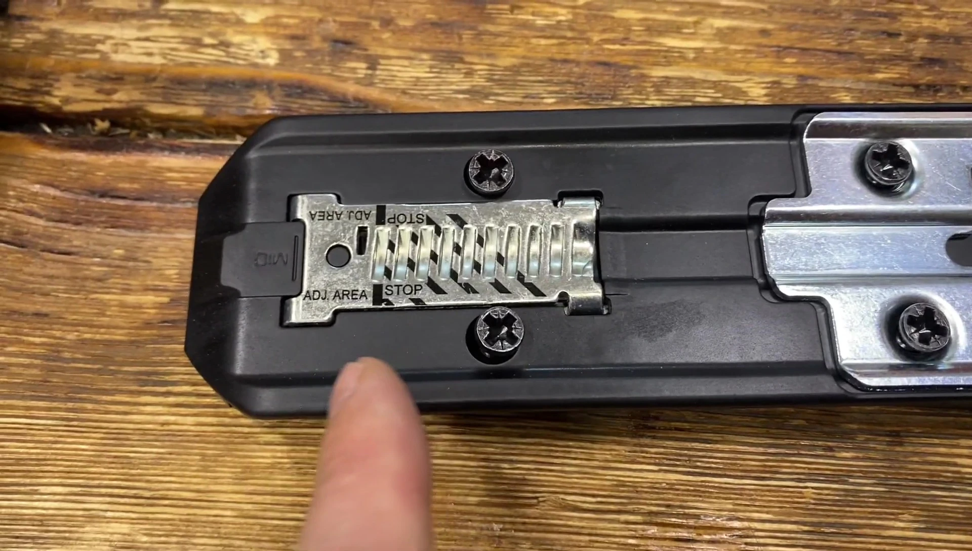 Salomon STH heel adjustment range