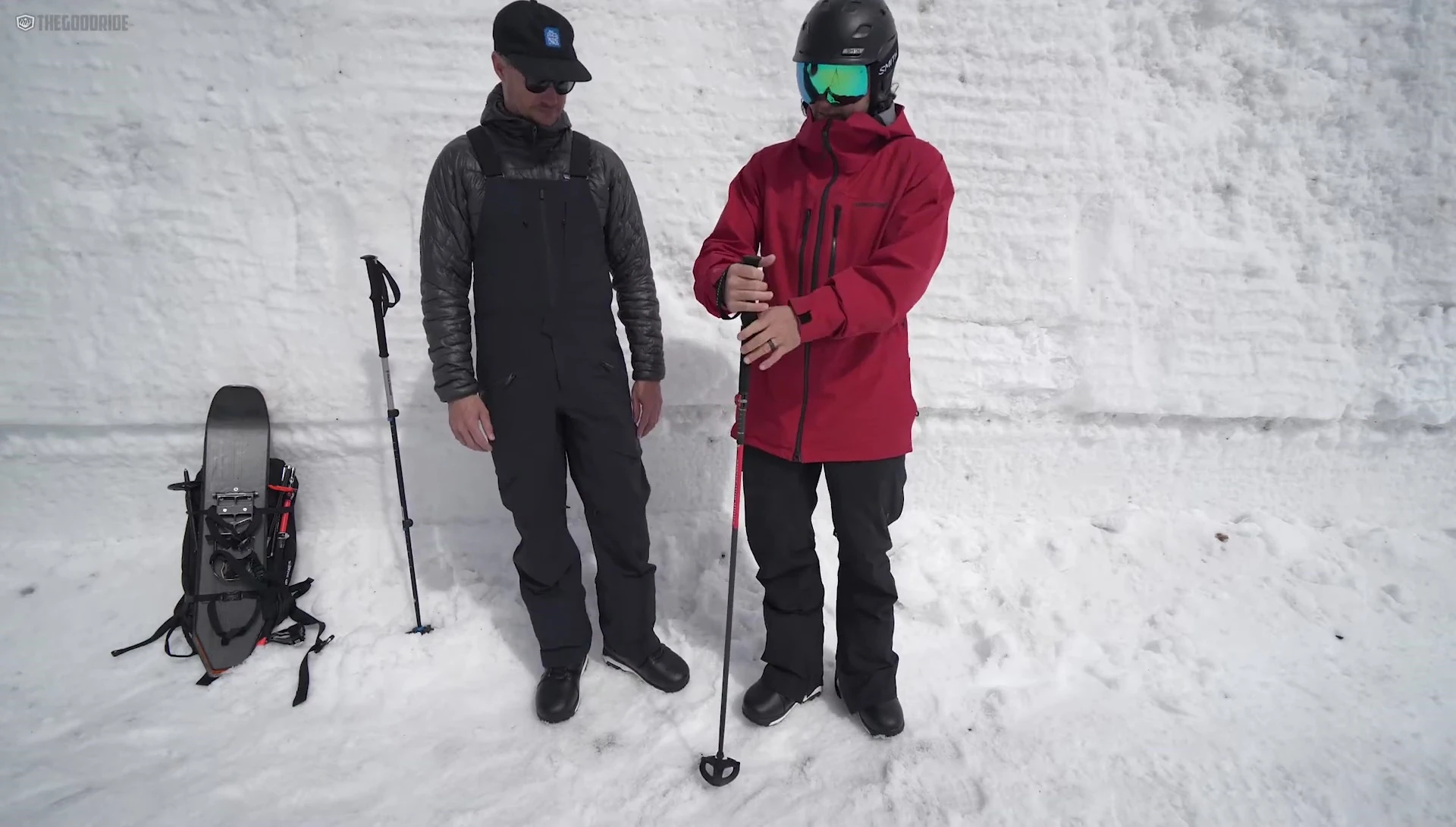 Close-up of the Dynalock Ascent pole's grip