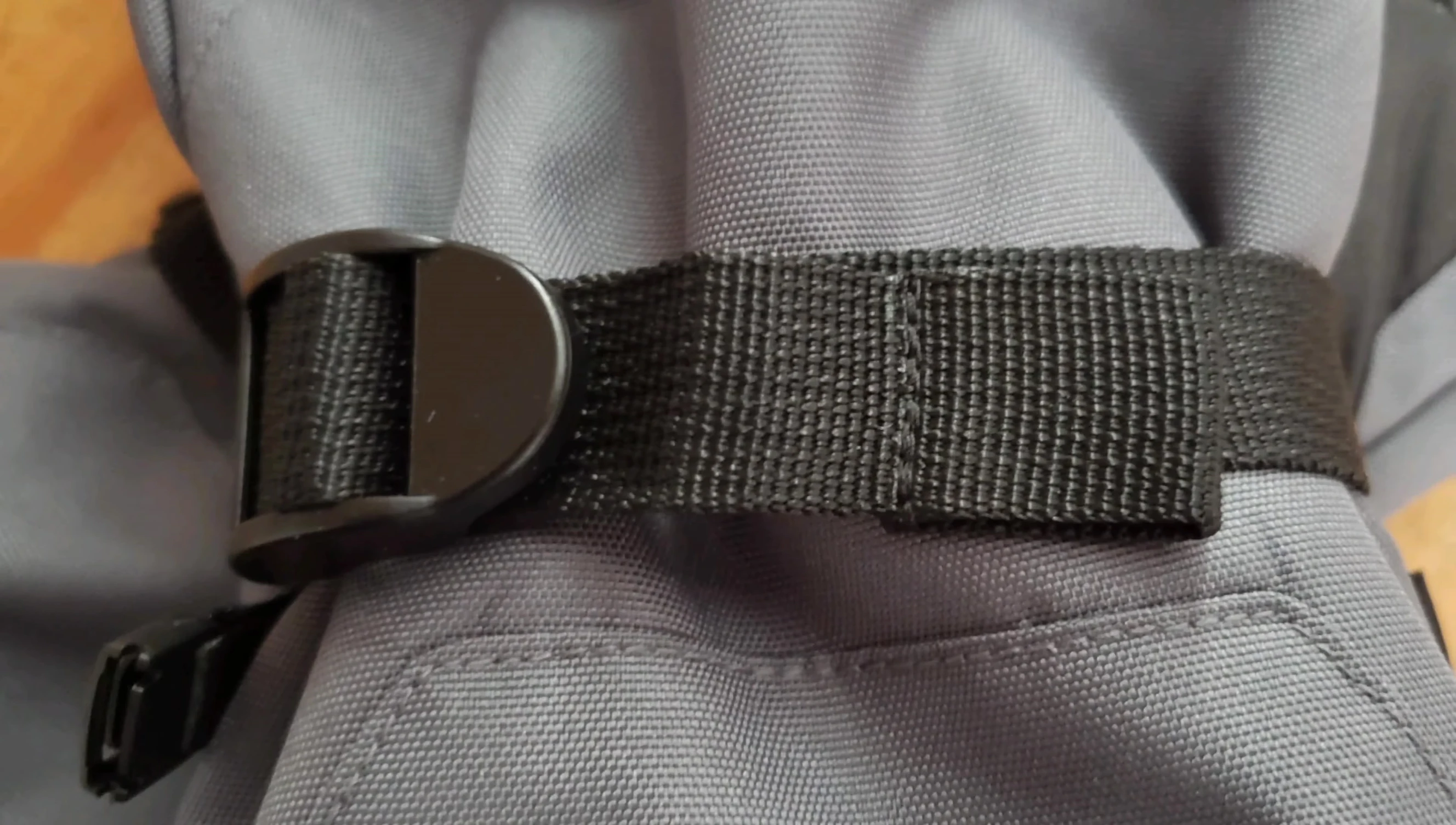 A shot highlighting the adjustable straps on the gloves.
