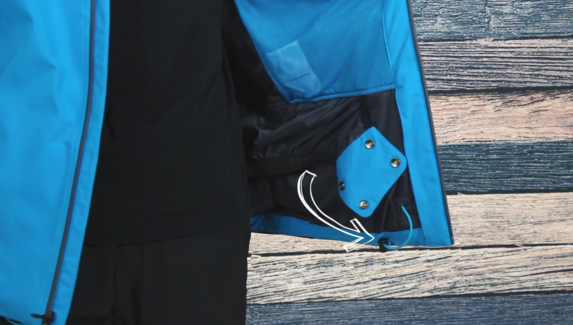 Overview of the pockets and features