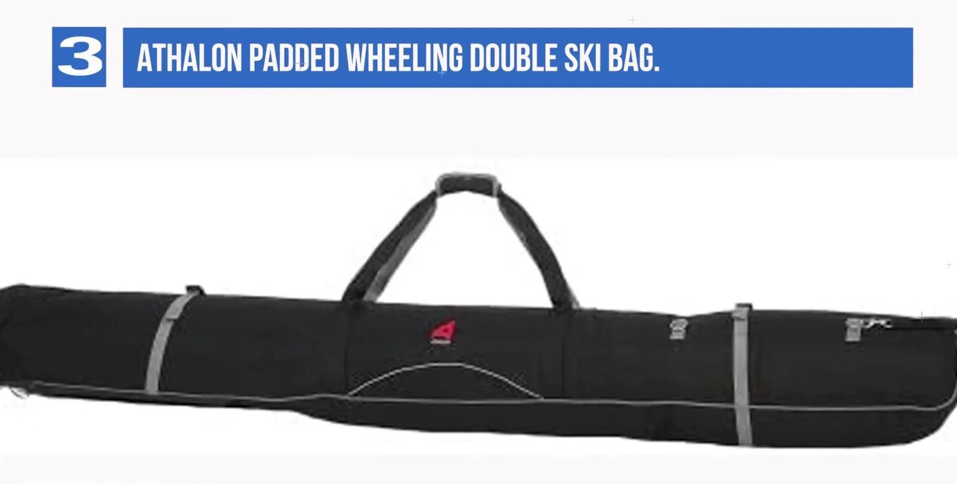 Close up of Athlon bag wheels and exterior