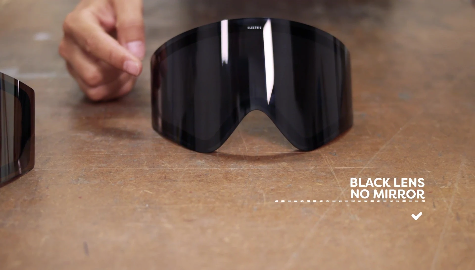 A black lens