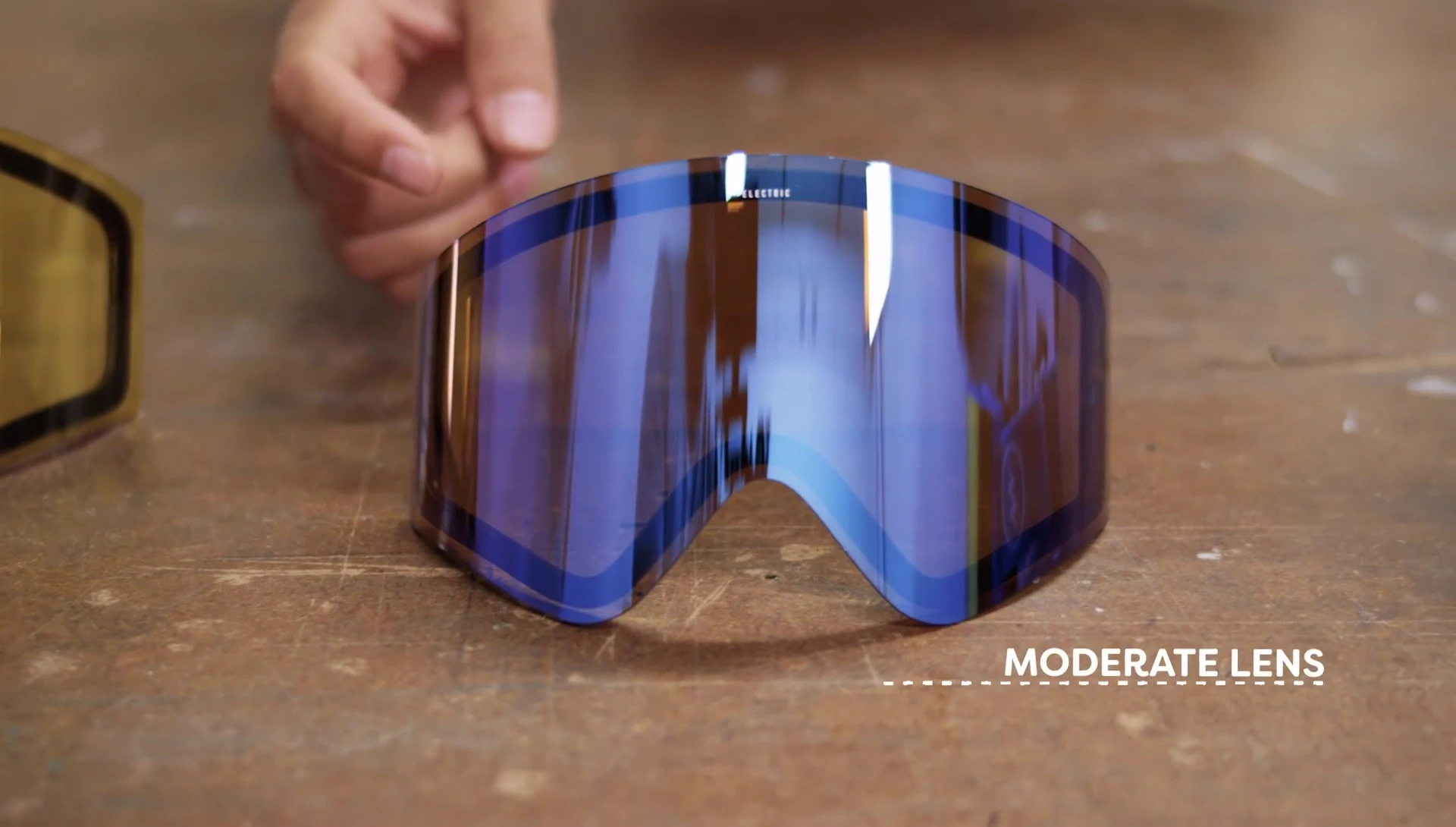 Yellow-blue chrome combo lens