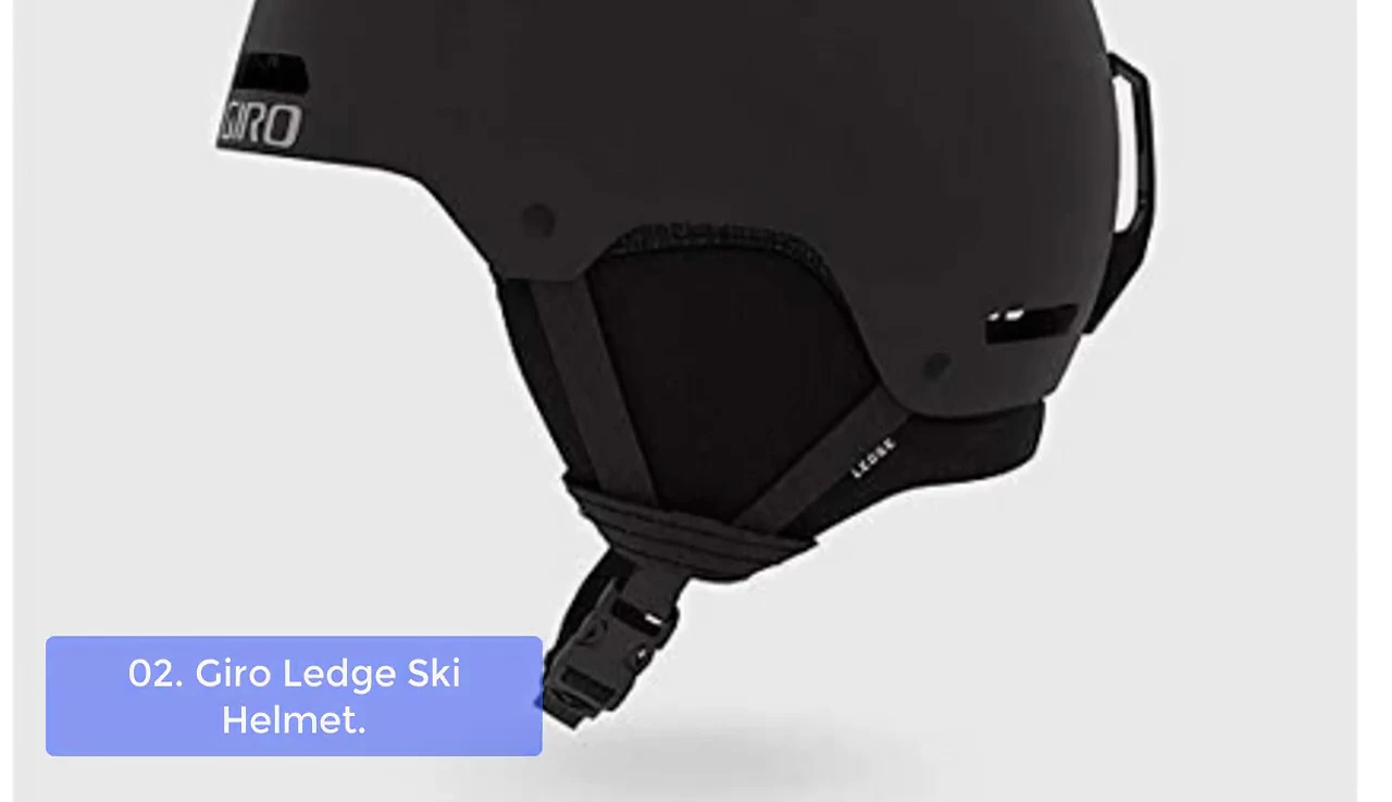 Gyro LED ski helmet, showcasing its sleek design and features.