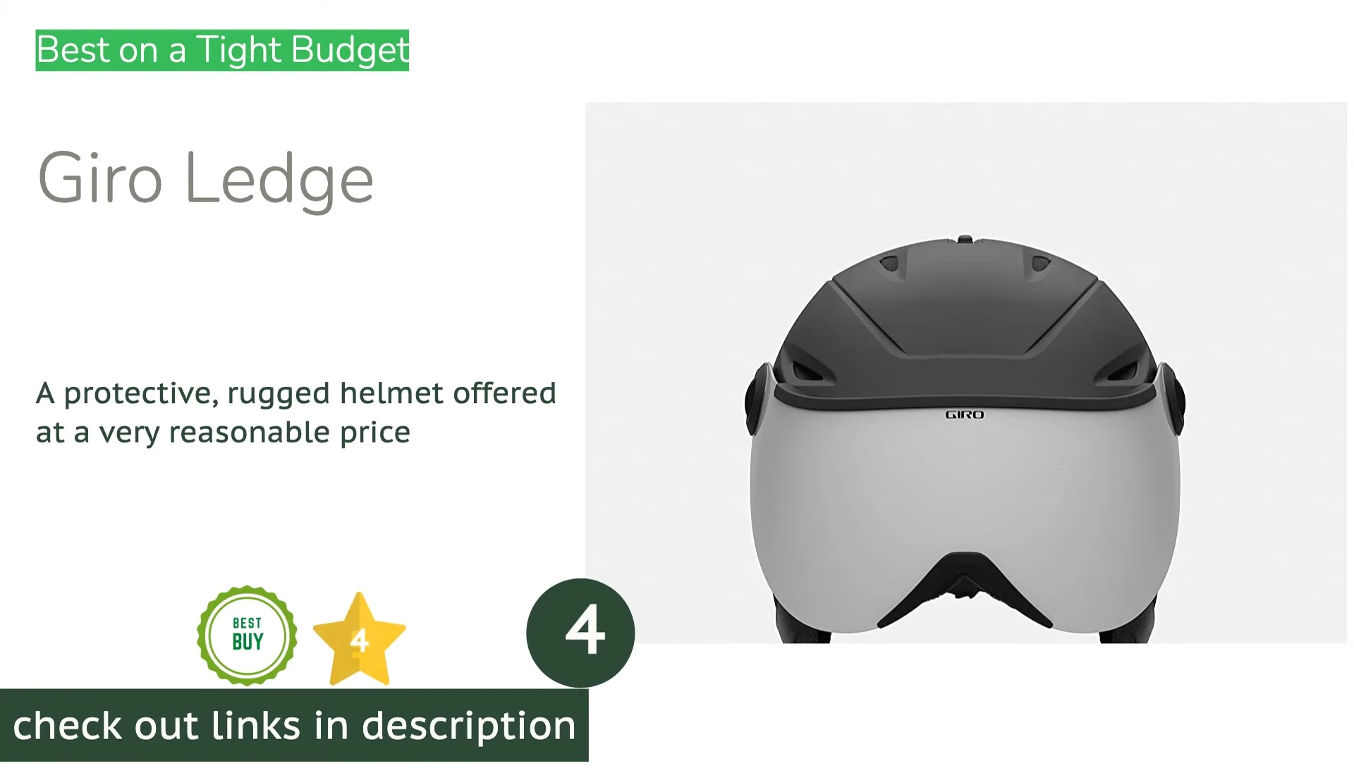 The Giro Ledge helmet shown
