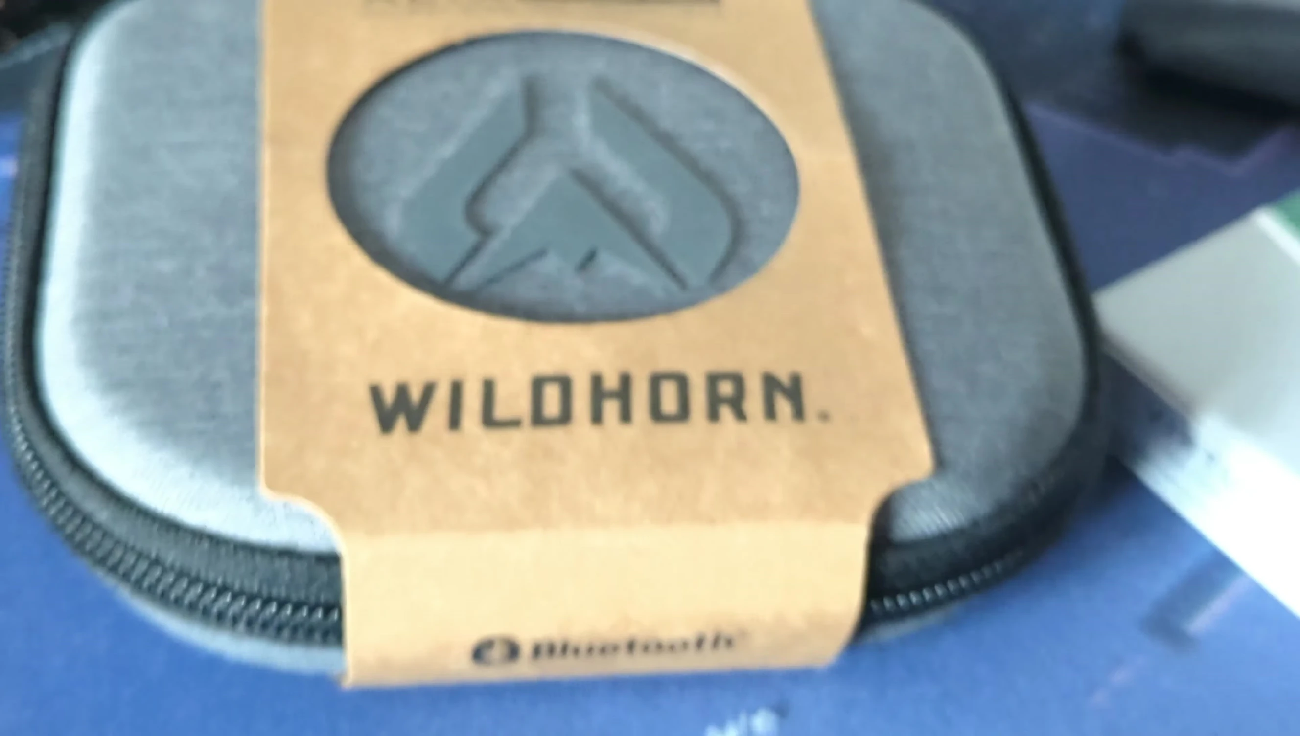 Close-up of the Wild Horn Alta headphones showcasing their design.