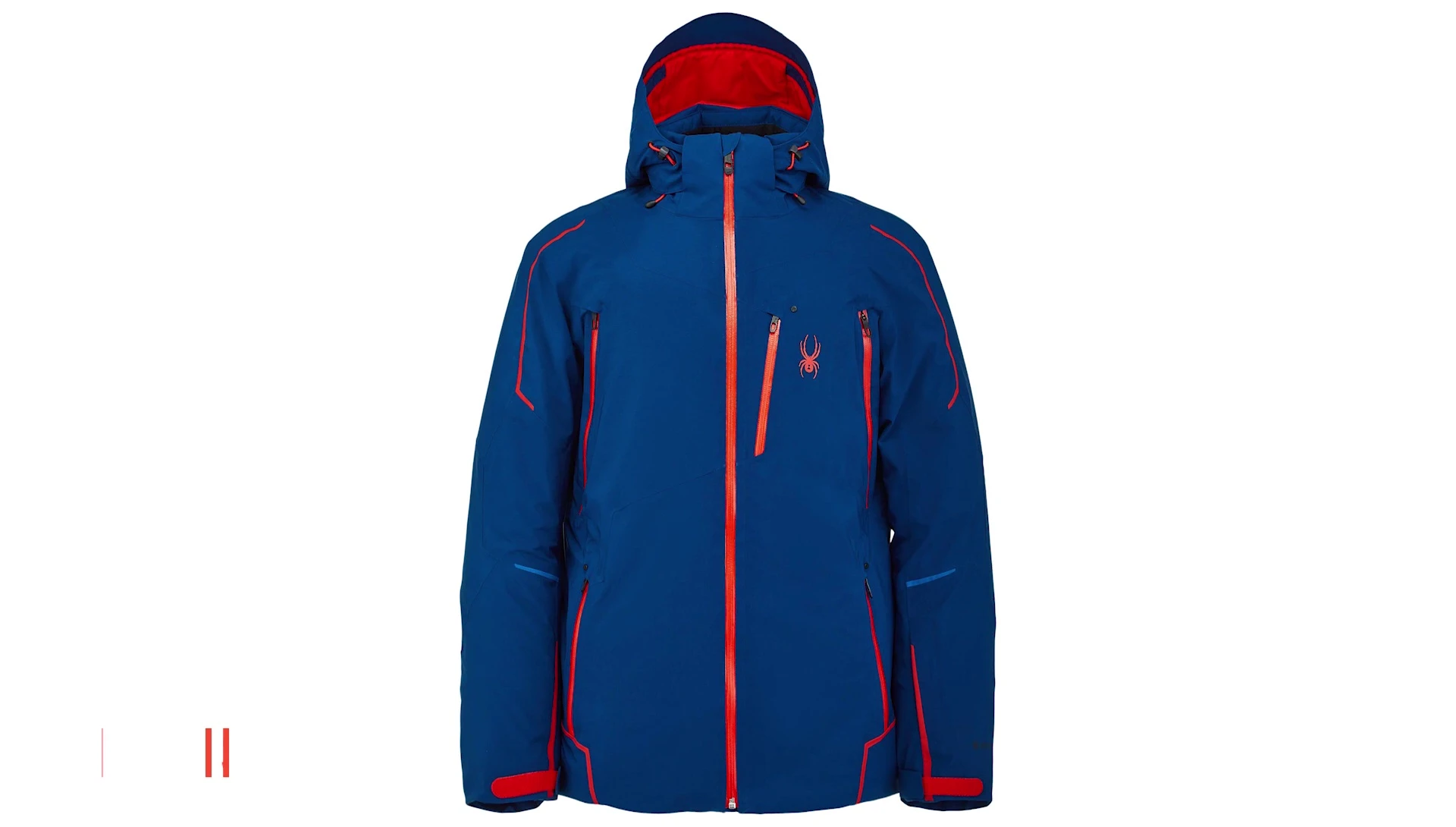The Spyder Leader ski jacket showcased