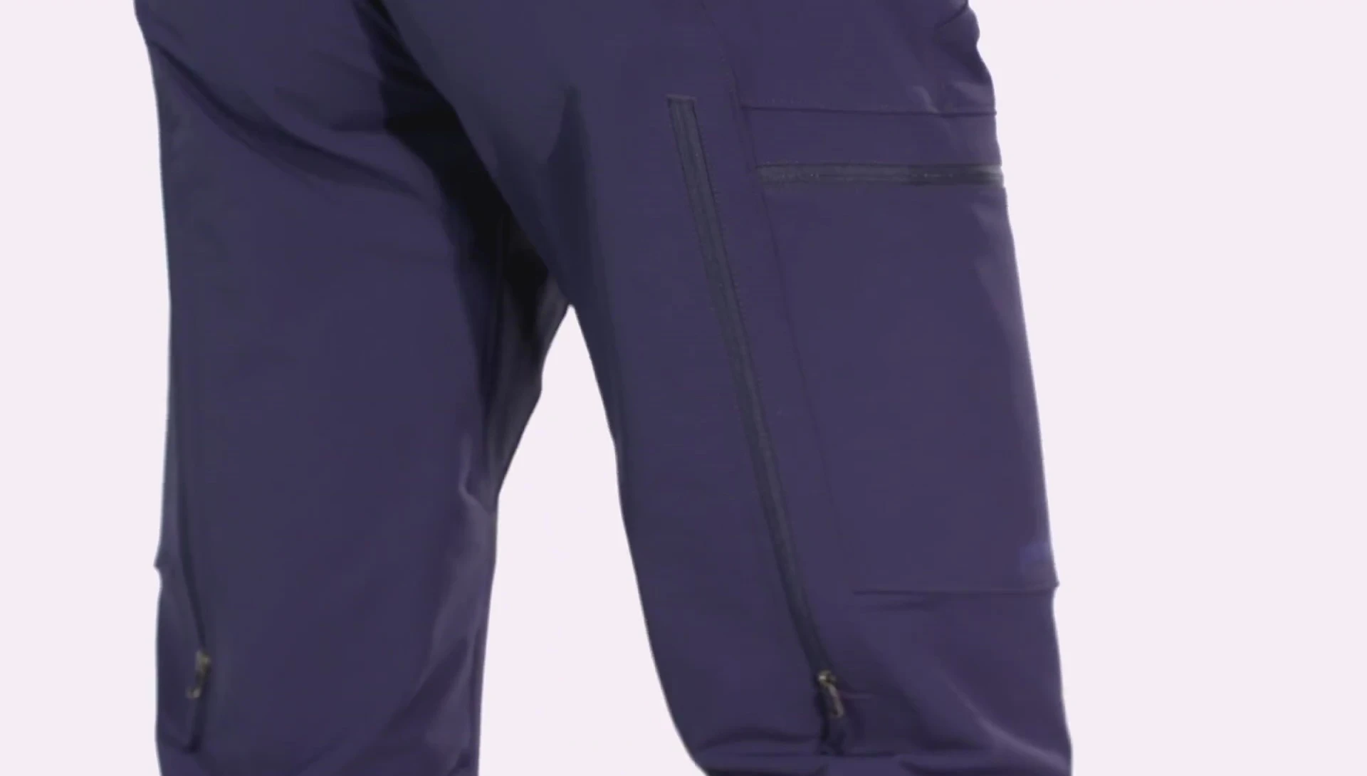 Close-up showcasing the clean flat waist design.