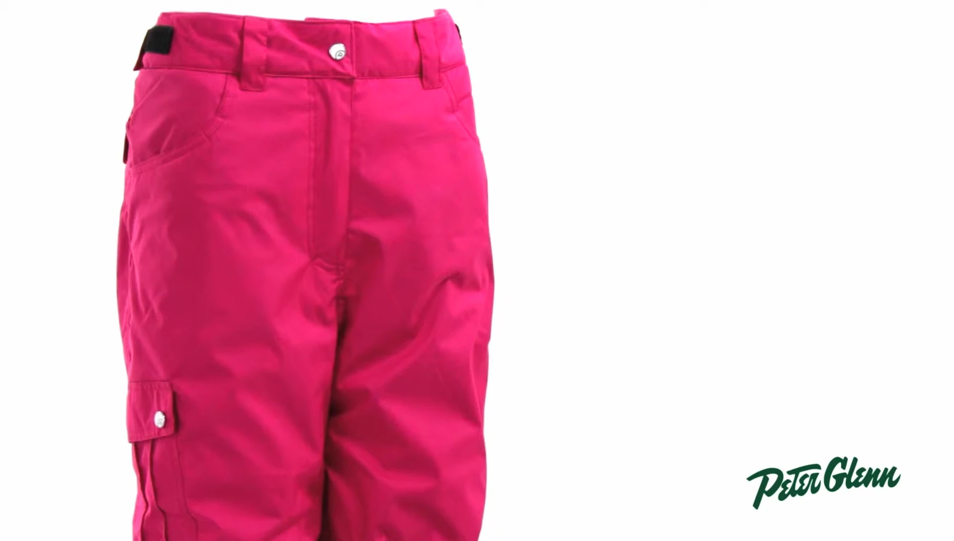 Visual comparison to show how much warmer the pants are compared to adult pants.