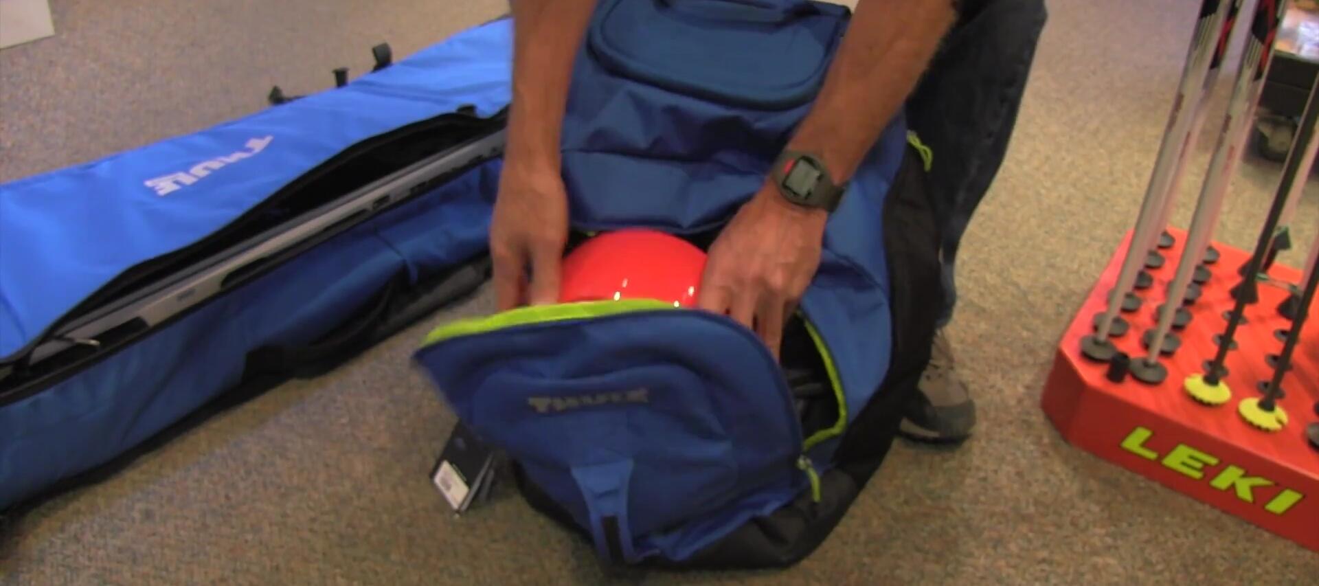 Image showing how the boot storage compartment works.
