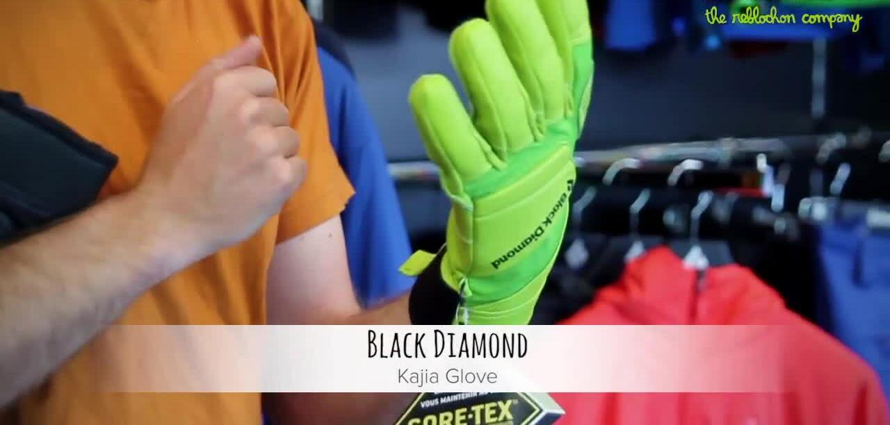 Close-up of the Kajia glove, highlighting its design features.