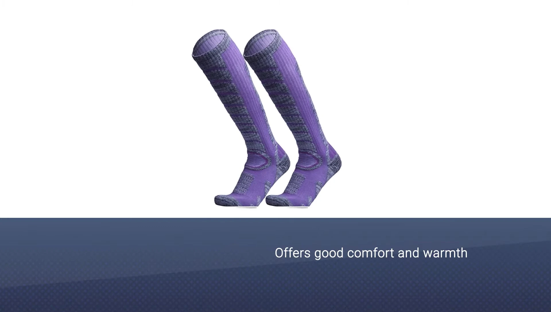 Close-up of Weierya Ski Socks