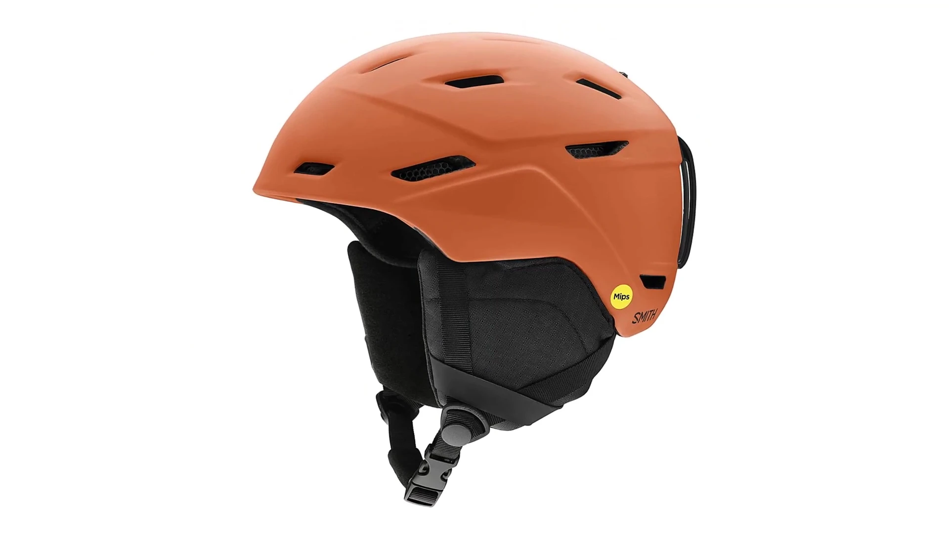 Shot emphasizing the helmet's lightweight design