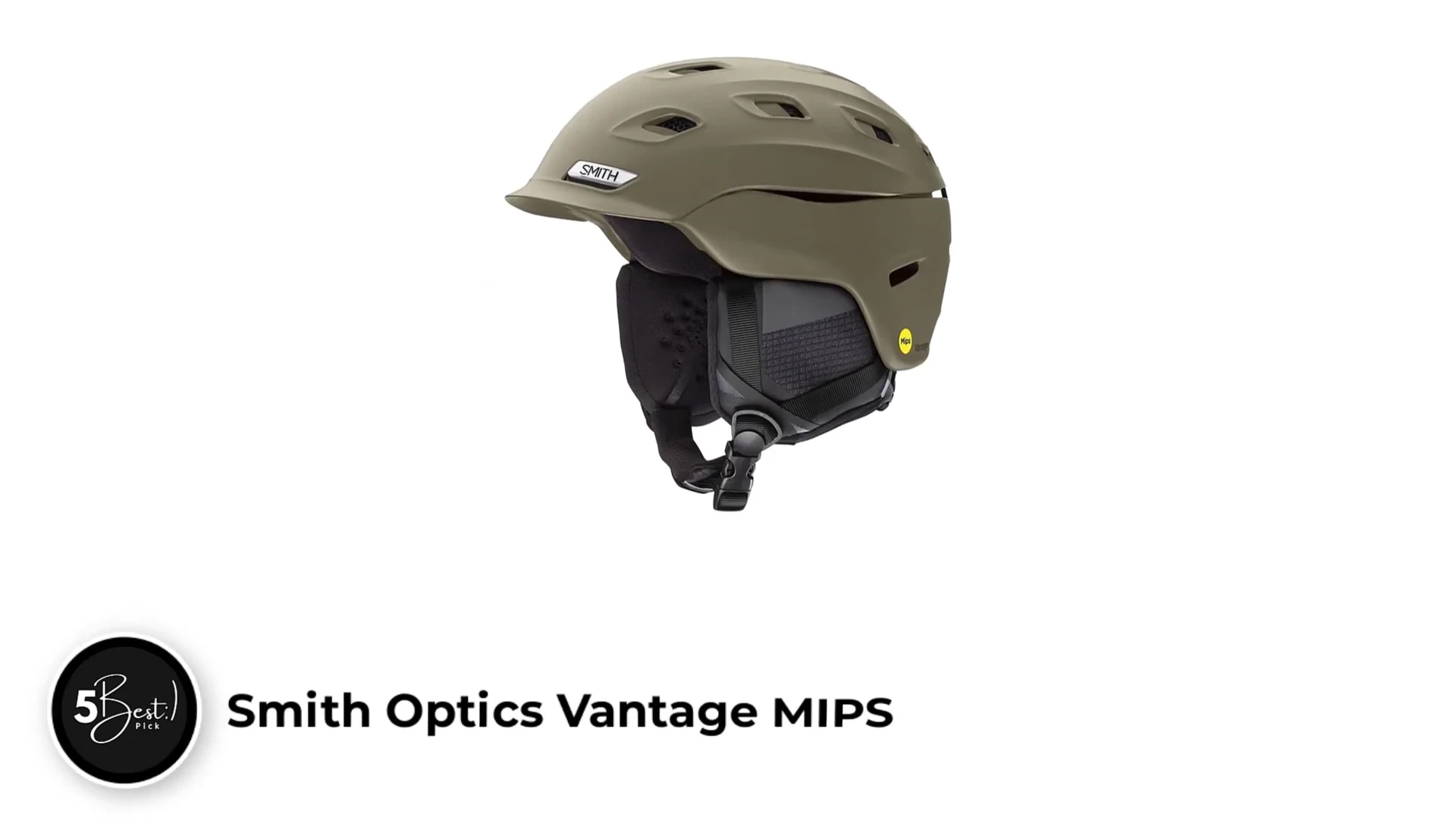 Close-up of the Smith Optics Vantage helmet