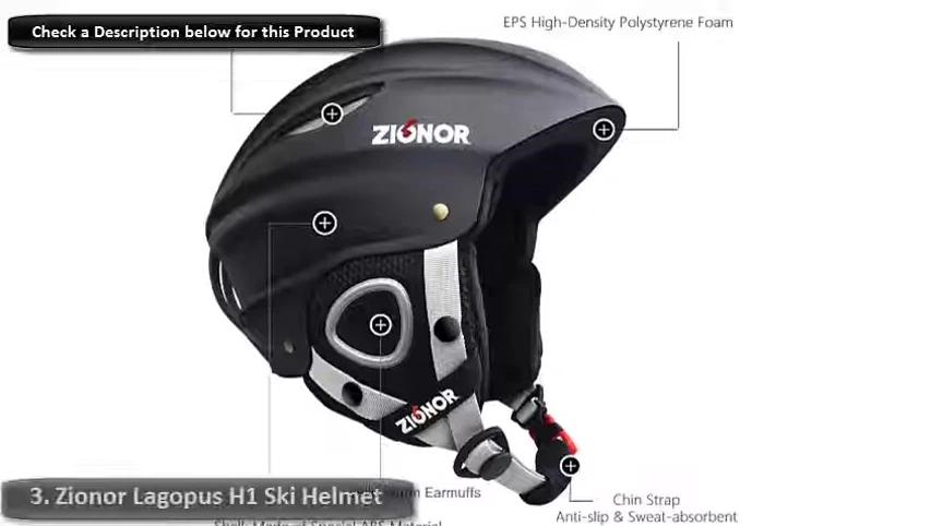 Zion/Lagopus H1 Ski Helmet
