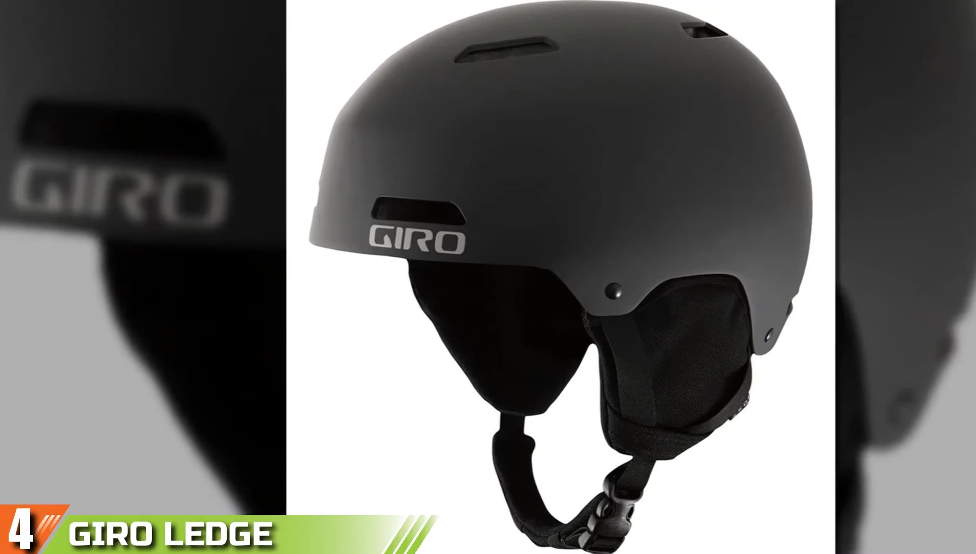 Close-up shot showcasing the helmet's comfort features