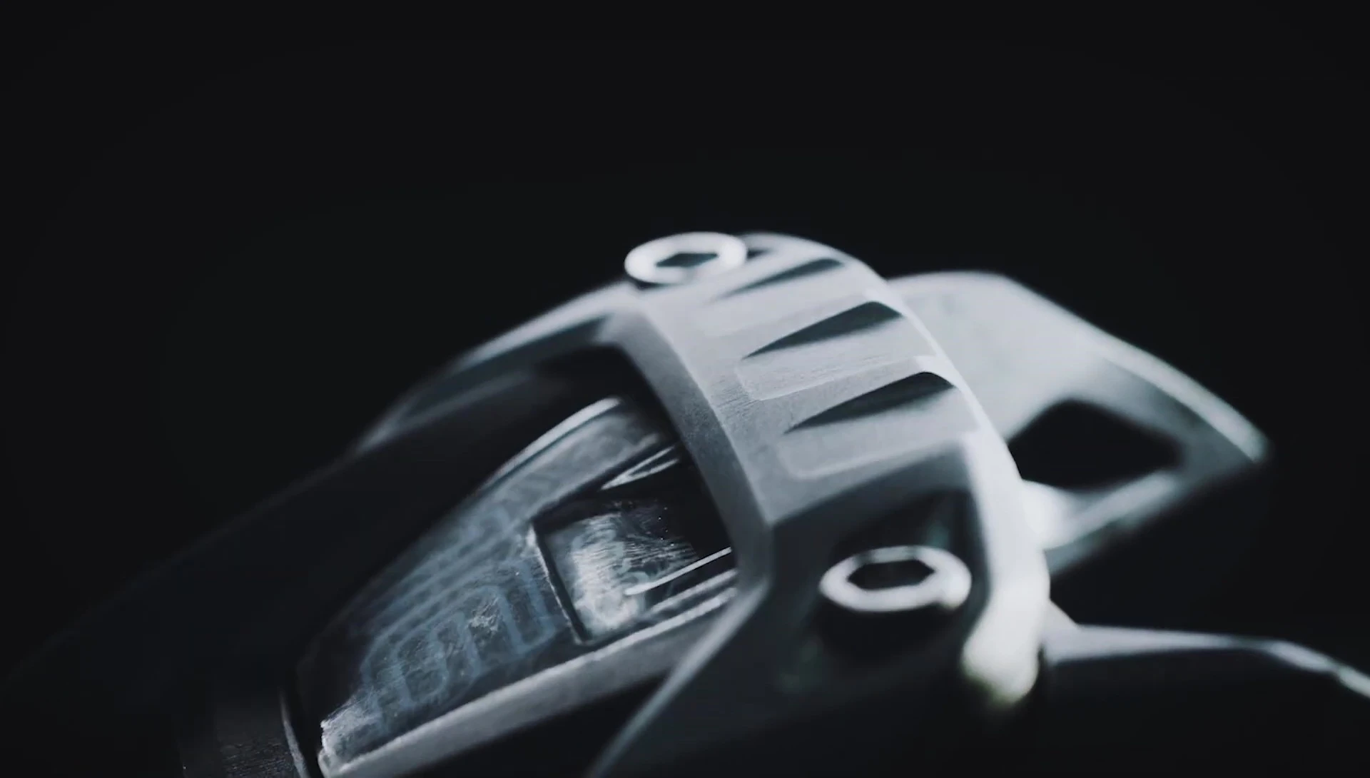Detailed view of the Duke PT's heel piece