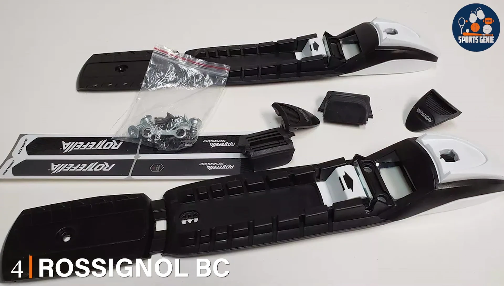 Rossignol BC Auto XC ski bindings shown
