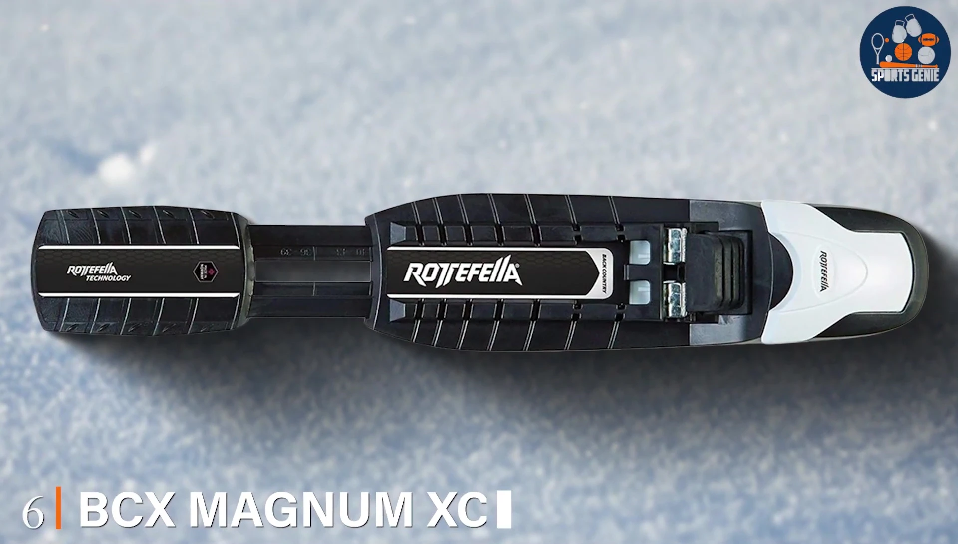 BCX Magnum XC ski bindings shown