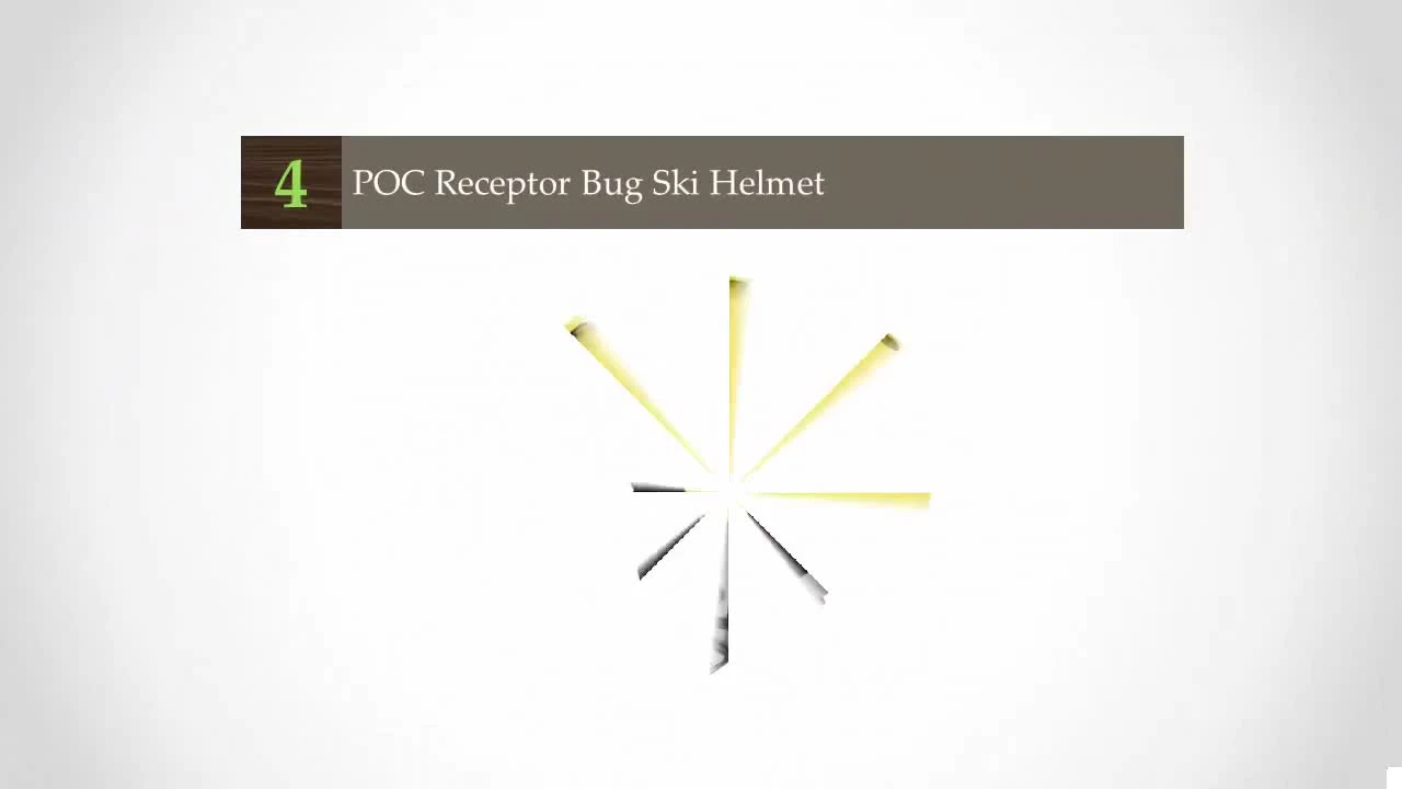 Close-up of the Receptor Bug helmet showcasing its design