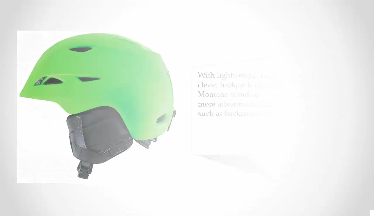 The Smith Vantage helmet presented in detail