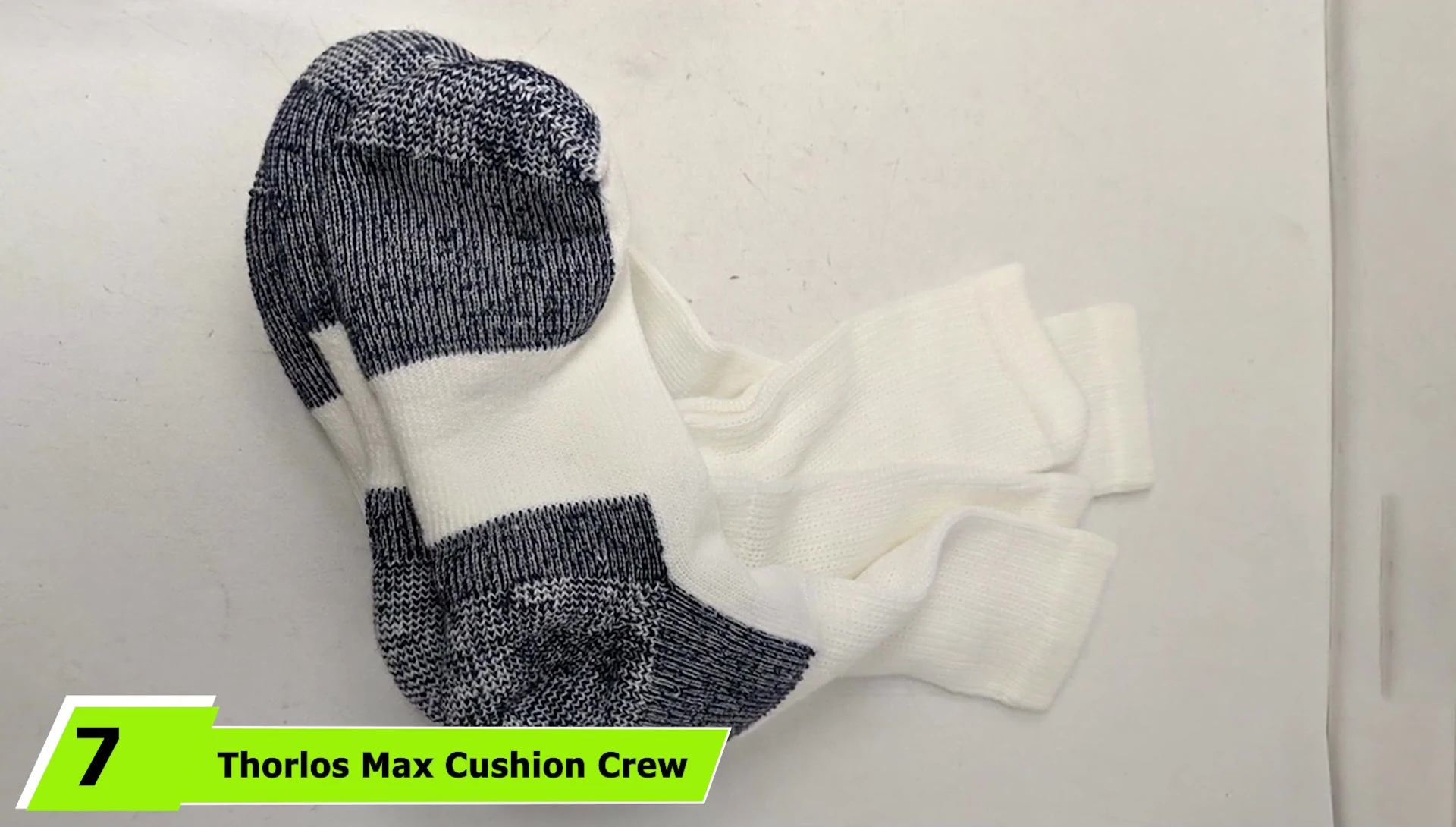Thorlo Max Cushion Crew Socks shown