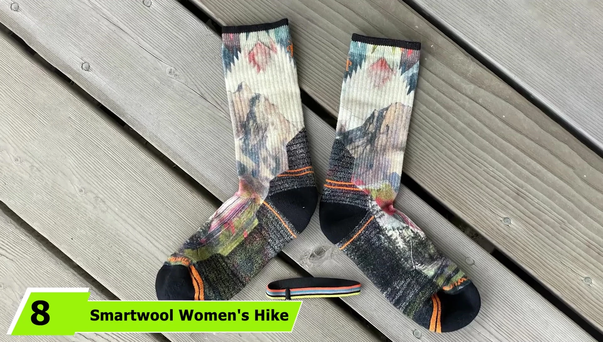 SmartWool Women's Hike Light Cushion Mount and Print Crew Socks with their unique design