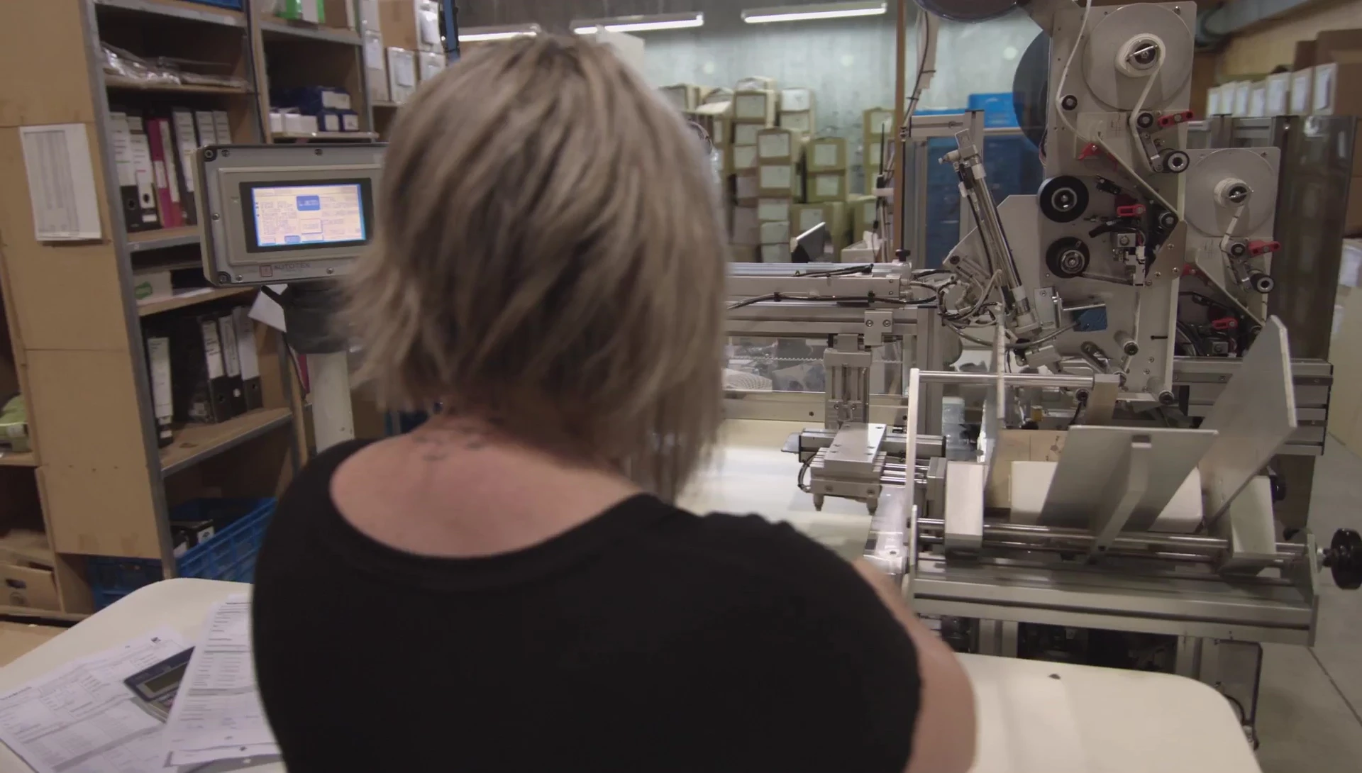 Showcase of the flexible packaging machines.