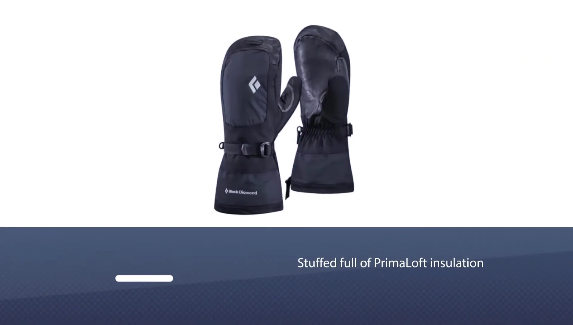 Detail of the Primaloft insulation